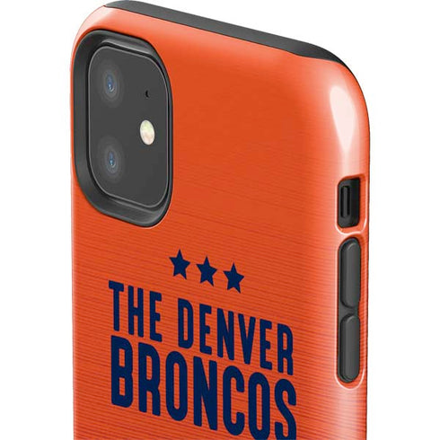 NFL Denver Broncos Super Bowl 50 Champions iPhone 11 Impact Case