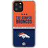 NFL Denver Broncos Super Bowl 50 Champions iPhone 11 Pro Clear Case