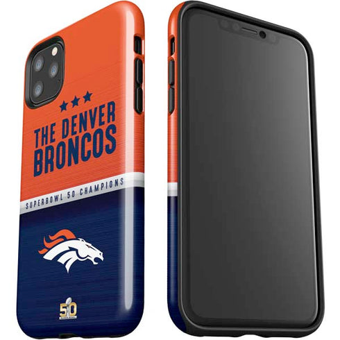NFL Denver Broncos Super Bowl 50 Champions iPhone 11 Pro Max Impact Case