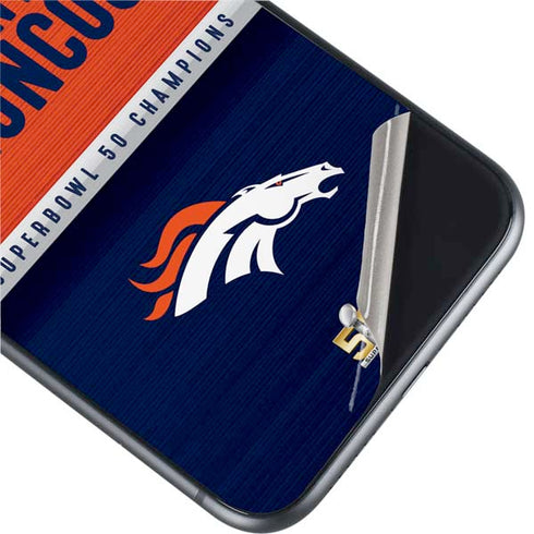 NFL Denver Broncos Super Bowl 50 Champions iPhone 11 Skin