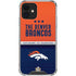 NFL Denver Broncos Super Bowl 50 Champions iPhone 12 Clear Case