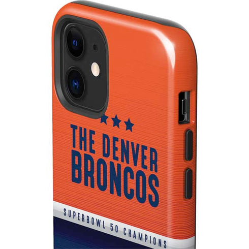 NFL Denver Broncos Super Bowl 50 Champions iPhone 12 Impact Case