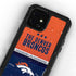 NFL Denver Broncos Super Bowl 50 Champions iPhone 12 Mini Waterproof Case