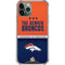 NFL Denver Broncos Super Bowl 50 Champions iPhone 12 Pro Max Clear Case