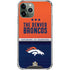 NFL Denver Broncos Super Bowl 50 Champions iPhone 12 Pro Max Clear Case