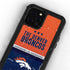 NFL Denver Broncos Super Bowl 50 Champions iPhone 12 Pro Waterproof Case
