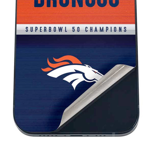 NFL Denver Broncos Super Bowl 50 Champions iPhone 12 Skin