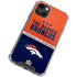 NFL Denver Broncos Super Bowl 50 Champions iPhone 13 Mini Clear Case