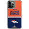 NFL Denver Broncos Super Bowl 50 Champions iPhone 13 Pro Max Clear Case