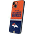 NFL Denver Broncos Super Bowl 50 Champions iPhone 14 Plus Skin
