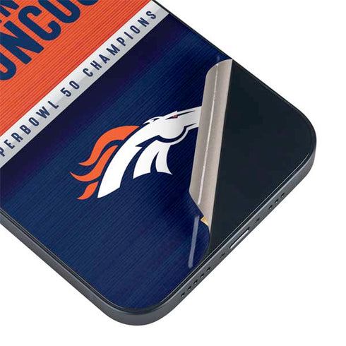 NFL Denver Broncos Super Bowl 50 Champions iPhone 14 Plus Skin