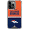 NFL Denver Broncos Super Bowl 50 Champions iPhone 14 Pro Clear Case