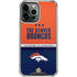 NFL Denver Broncos Super Bowl 50 Champions iPhone 14 Pro Max Clear Case