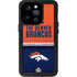 NFL Denver Broncos Super Bowl 50 Champions iPhone 14 Pro Waterproof Case