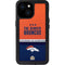 NFL Denver Broncos Super Bowl 50 Champions iPhone 15 Waterproof Case