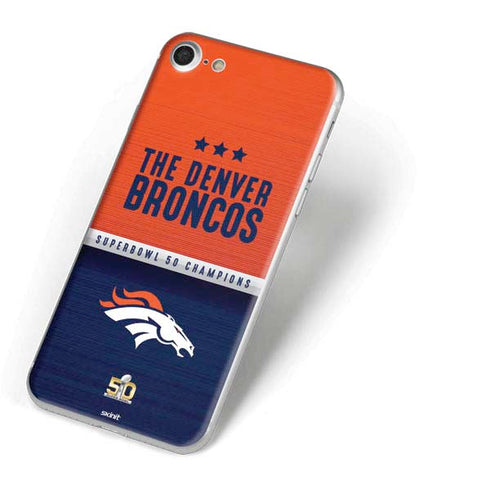 NFL Denver Broncos Super Bowl 50 Champions iPhone 7 Skin