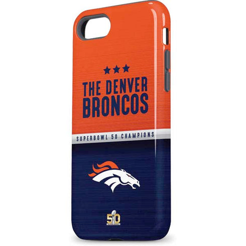 NFL Denver Broncos Super Bowl 50 Champions iPhone 8 Pro Case