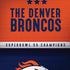 NFL Denver Broncos Super Bowl 50 Champions iPhone X Pro Case