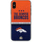 NFL Denver Broncos Super Bowl 50 Champions iPhone X Skin