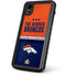 NFL Denver Broncos Super Bowl 50 Champions iPhone XR Waterproof Case
