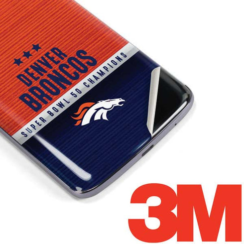 NFL Denver Broncos Super Bowl 50 Champions Moto E5 Plus Skin