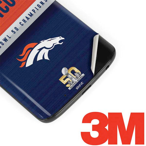 NFL Denver Broncos Super Bowl 50 Champions Moto G6 Skin
