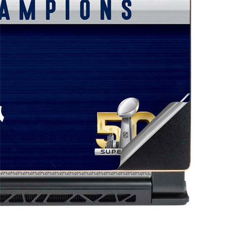 NFL Denver Broncos Super Bowl 50 Champions MSI GS65 Stealth Laptop Skin