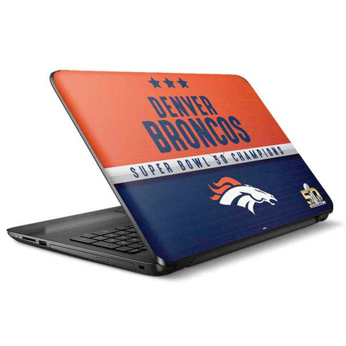 NFL Denver Broncos Super Bowl 50 Champions HP Notebook Skin