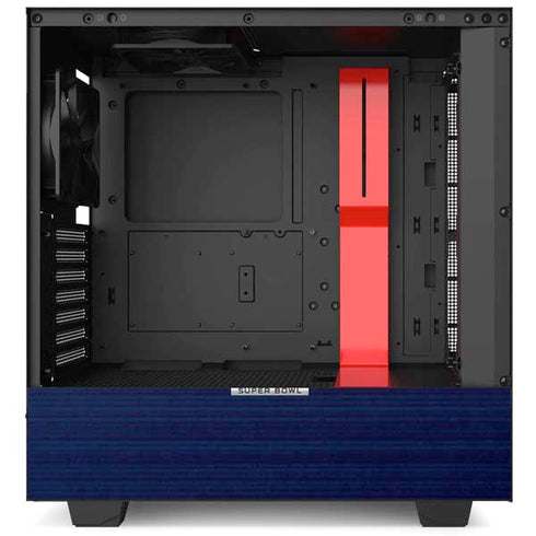 NFL Denver Broncos Super Bowl 50 Champions NZXT H510 Compact ATX Mid-Tower Case Skin