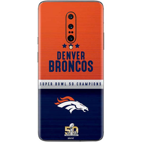 NFL Denver Broncos Super Bowl 50 Champions OnePlus 7 Pro Skin