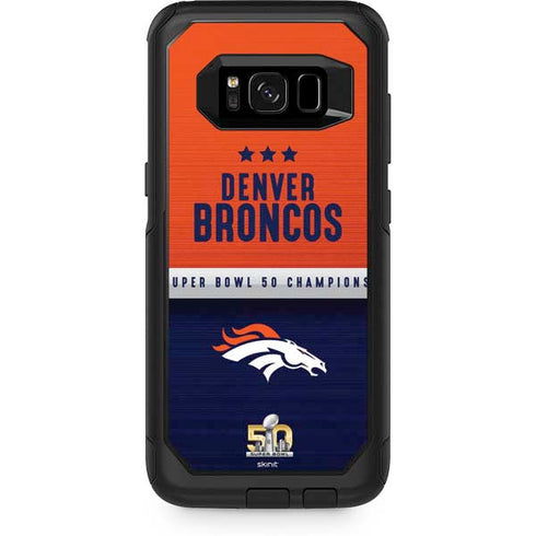 NFL Denver Broncos Super Bowl 50 Champions Otterbox Commuter Galaxy Skin