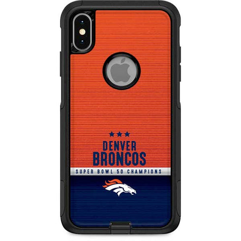 NFL Denver Broncos Super Bowl 50 Champions Otterbox Commuter iPhone Skin