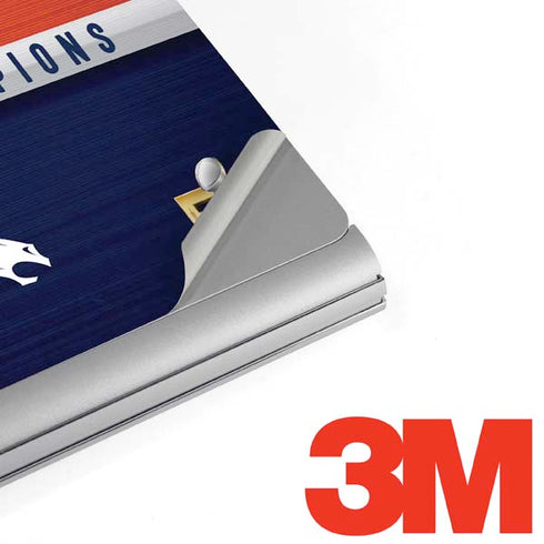 NFL Denver Broncos Super Bowl 50 Champions Surface Book 2 15in Skin