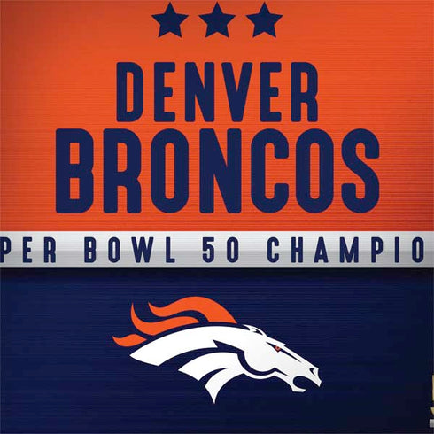 NFL Denver Broncos Super Bowl 50 Champions Surface Book 2 15in Skin