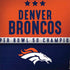 NFL Denver Broncos Super Bowl 50 Champions Surface Book 2 15in Skin