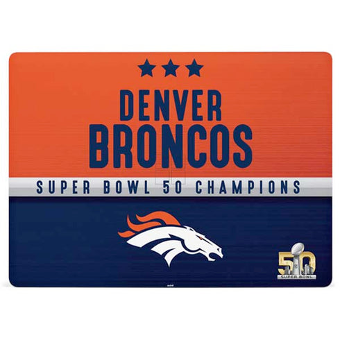 NFL Denver Broncos Super Bowl 50 Champions Surface Laptop 2 Skin