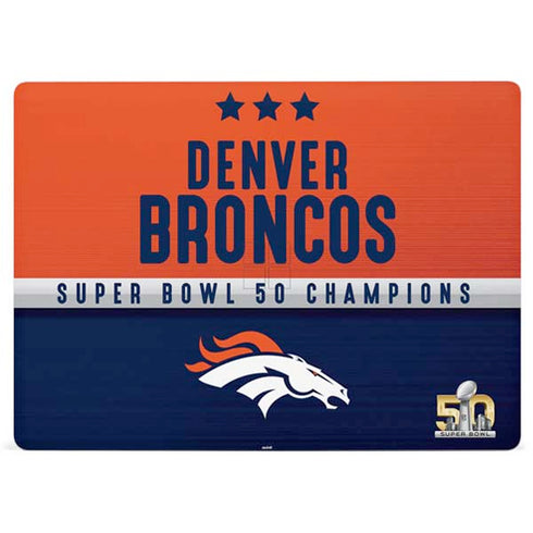 NFL Denver Broncos Super Bowl 50 Champions Surface Laptop 3 13.5in Skin