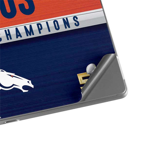 NFL Denver Broncos Super Bowl 50 Champions Surface Pro 8 Skin