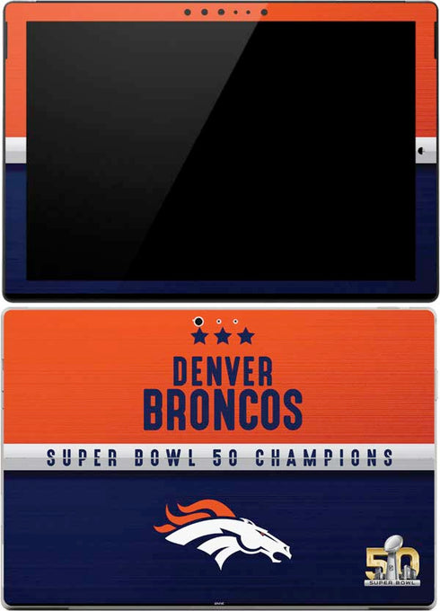 NFL Denver Broncos Super Bowl 50 Champions Surface Pro (2017) Skin