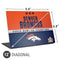 NFL Denver Broncos Super Bowl 50 Champions Universal Laptop 12in (9.8 x 6.8in) Skin