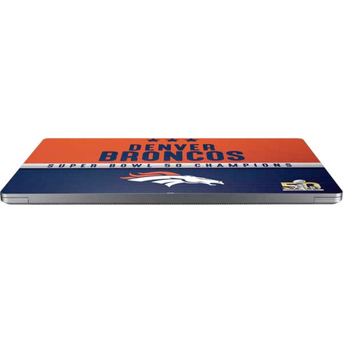 NFL Denver Broncos Super Bowl 50 Champions Universal Laptop 14in (11.4 x 8.2in) Skin