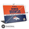 NFL Denver Broncos Super Bowl 50 Champions Universal Laptop 16in (13 x 9.4in) Skin