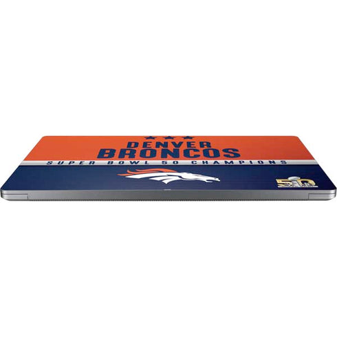 NFL Denver Broncos Super Bowl 50 Champions Universal Laptop 18in (14.6 x 10.6in) Skin