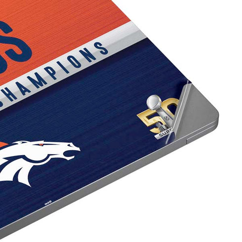 NFL Denver Broncos Super Bowl 50 Champions Universal Laptop 18in (14.6 x 10.6in) Skin