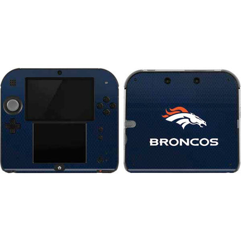 NFL Denver Broncos Team Jersey Nintendo 2DS Skin