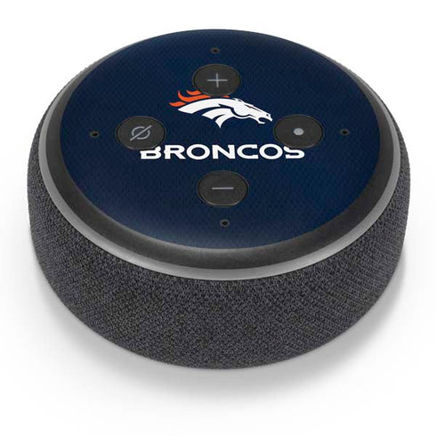 NFL Denver Broncos Team Jersey Amazon Echo Dot Skin