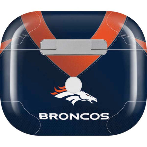 NFL Denver Broncos Team Jersey Apple AirPods (3rd Gen 2021) Skin