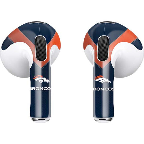 NFL Denver Broncos Team Jersey Apple AirPods (3rd Gen 2021) Skin