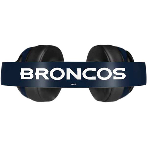 NFL Denver Broncos Team Jersey Beats Solo Pro Skin