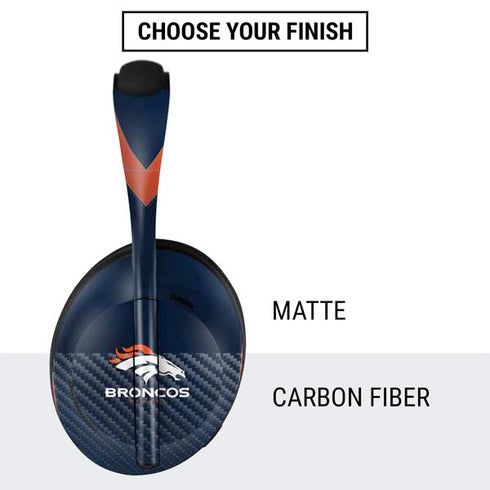 NFL Denver Broncos Team Jersey Bose Noise Cancelling Headphones 700 Skin